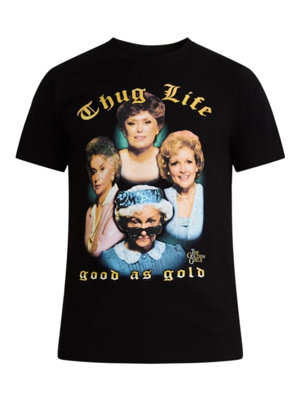 Golden Girls Thug Lite Graphic Short Sleeve Tee Size L Unisex